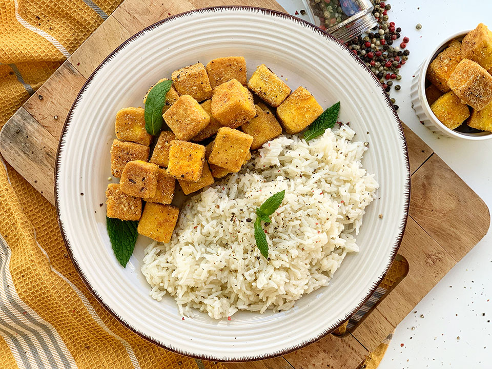 Crispy Fried Tofu - When Helen Cooks